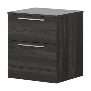 2-Drawer Nightstand - End Table with Storage