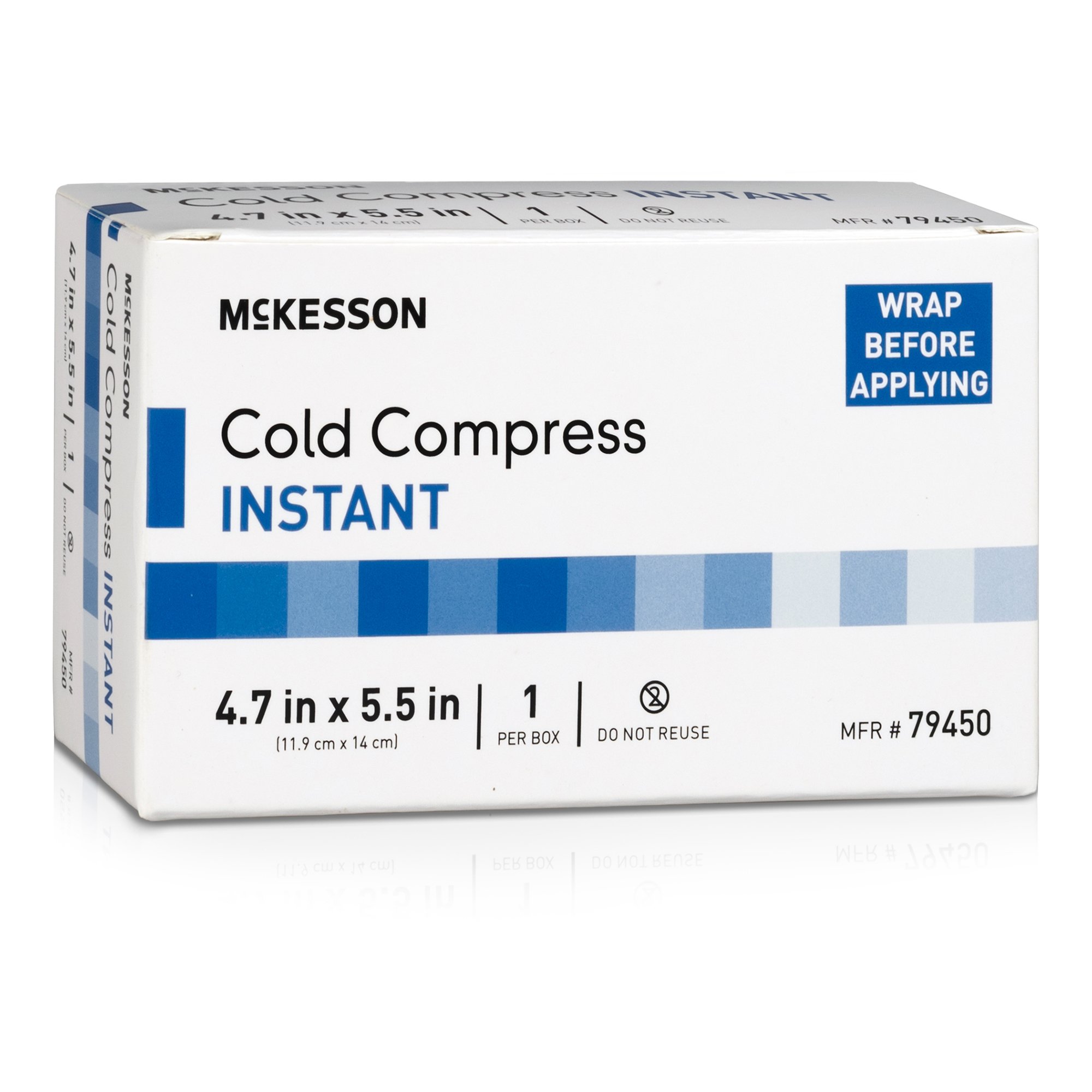 McKesson Instant Cold Pack, 4-7/10 x 5-1/2 Inch MK 1111663