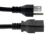 AC Power Cord, 5-15P to C19, 14 AWG, 6ft