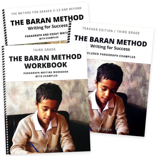 Baran Writing Method Complete Set Grade 3