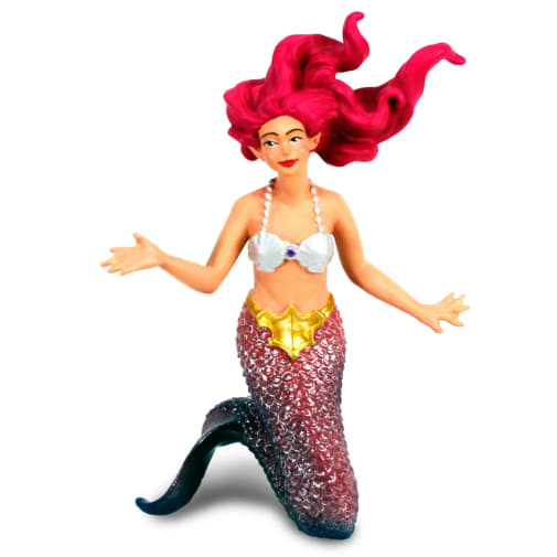 Pink-Haired Mermaid Toy