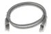 Cat6 Shielded Ethernet Patch Cable, Half-moon Boot, 10 ft, Gray