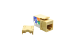 Cat5e RJ45 110 Type Keystone Jack, Ivory