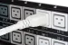 AC power cord, C20 to C19, 12 AWG, 10ft, White