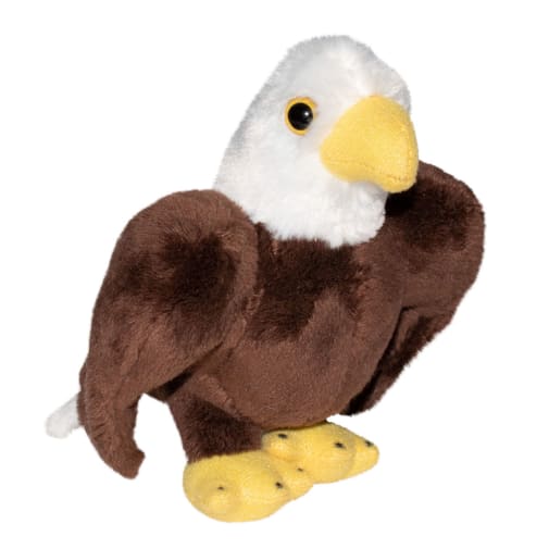 Pocketkins-Eco Bald Eagle 5" Plush