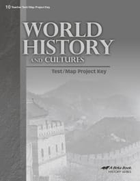 Abeka World History and Cultures in Christian Perspective Test and Map Key