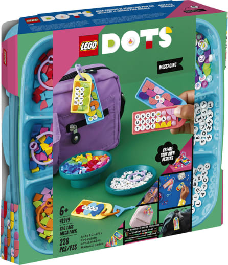 LEGO DOTS Bag Tags Mega Pack - Messaging (41949)