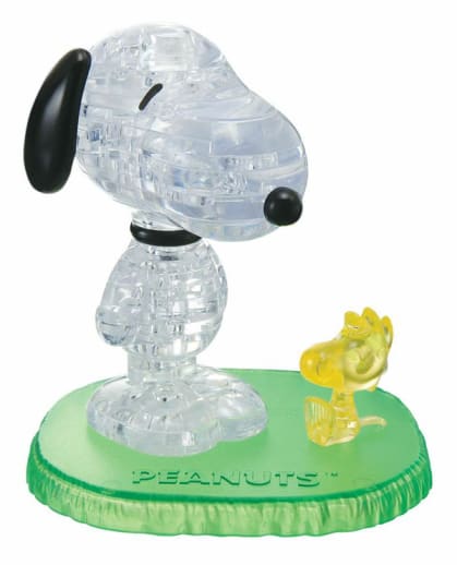 3D Crystal Puzzle - Snoopy & Woodstock
