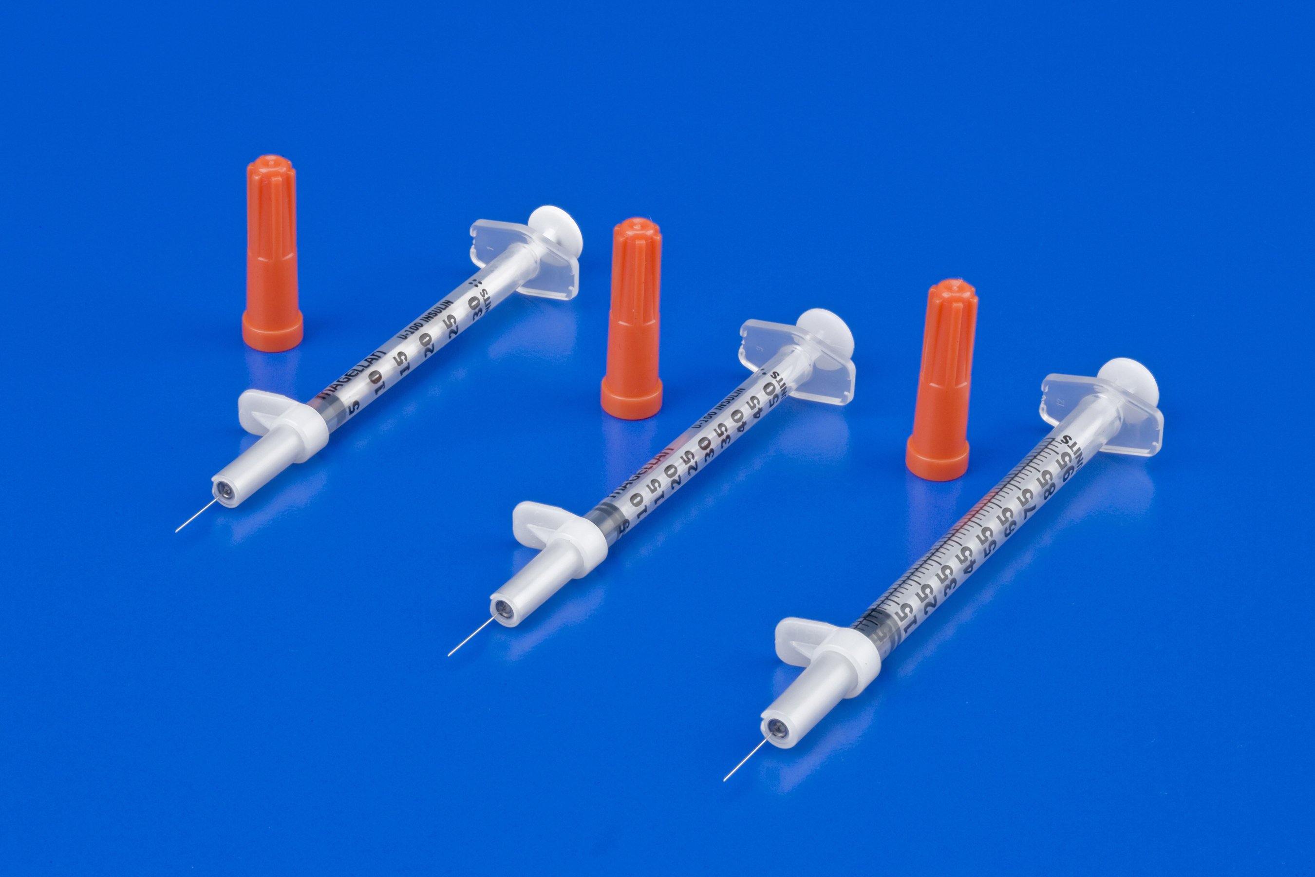 Magellan 0.5 mL Insulin Syringe with Needle, 29 Gauge, 1/2 Inch Needle Length MK 661688
