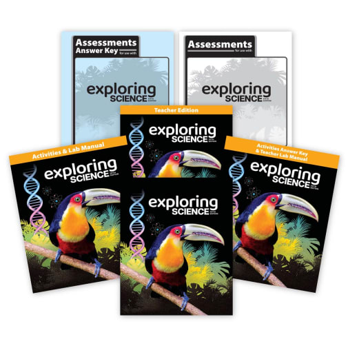 BJU Press Science 6 Exploring Science Homeschool Kit 5th Edition