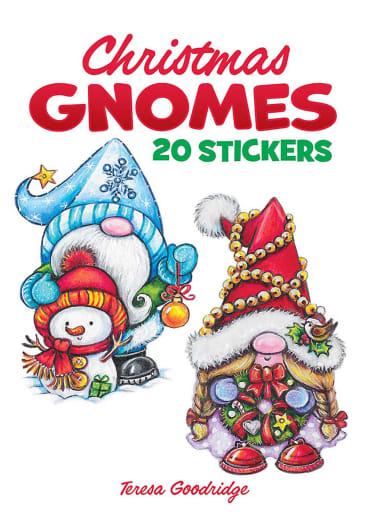 Christmas Gnomes - 20 Stickers