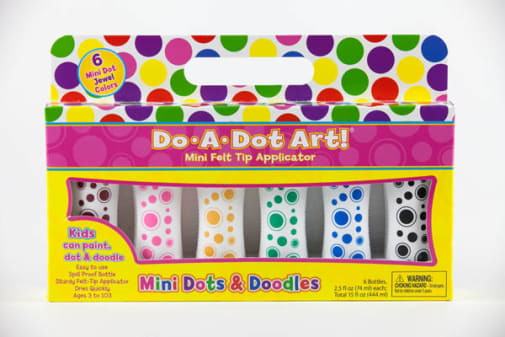 Mini Dot & Doodles Jewel Tones