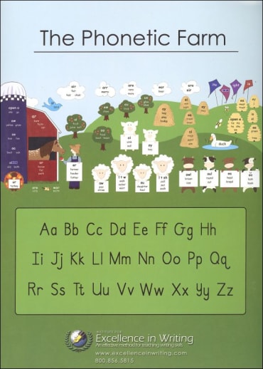 Phonetic Farm Folder With Stickers