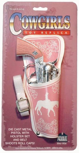 Parris Western Girl Holster Set (Western Cap Pistol)