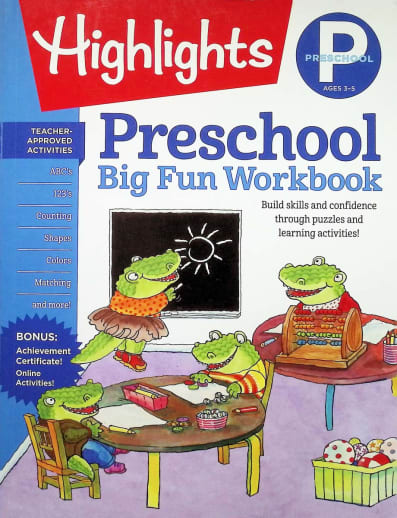 Big Fun Preschool Activity Book