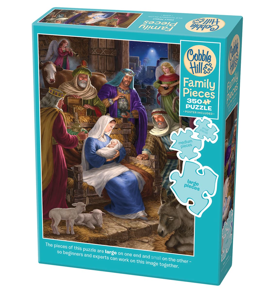 Cobble Hill Holy Night Puzzle (Family 350 Piece Puzzle)