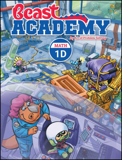 Beast Academy 1D Math Guide and Practice (combined volume)