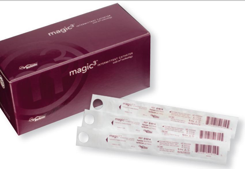 Magic3 Urethral Catheter, 18 Fr., Male, Hydrophilic Coated MK 806107