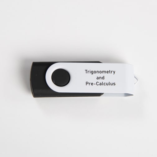 Mastering Algebra - Saxon Advanced Mathematics: Trigonometry and Pre-Calculus 2nd Edition USB Drive