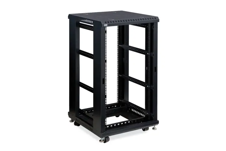 22U LINIER Server Cabinet - No Doors/No Side Panels - 24in Depth
