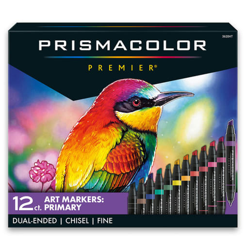 Prismacolor Double-Ended Marker Set 12-color