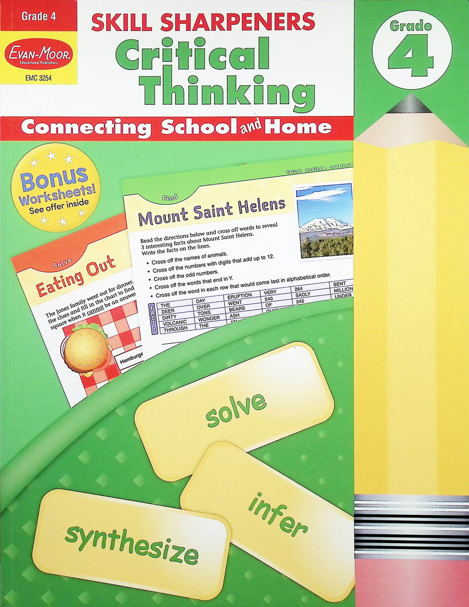 Skill Sharpeners: Critical Thinking, Grade 4