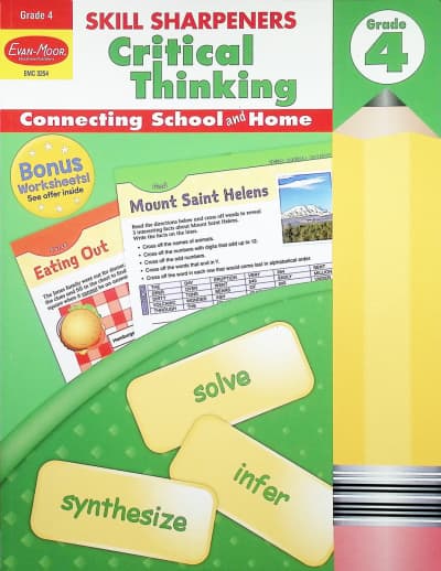 Skill Sharpeners: Critical Thinking - Grade 4