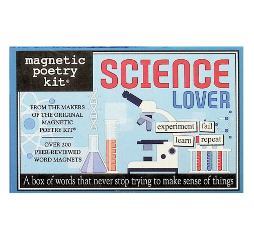 Science Lover Magnetic Poetry Kit