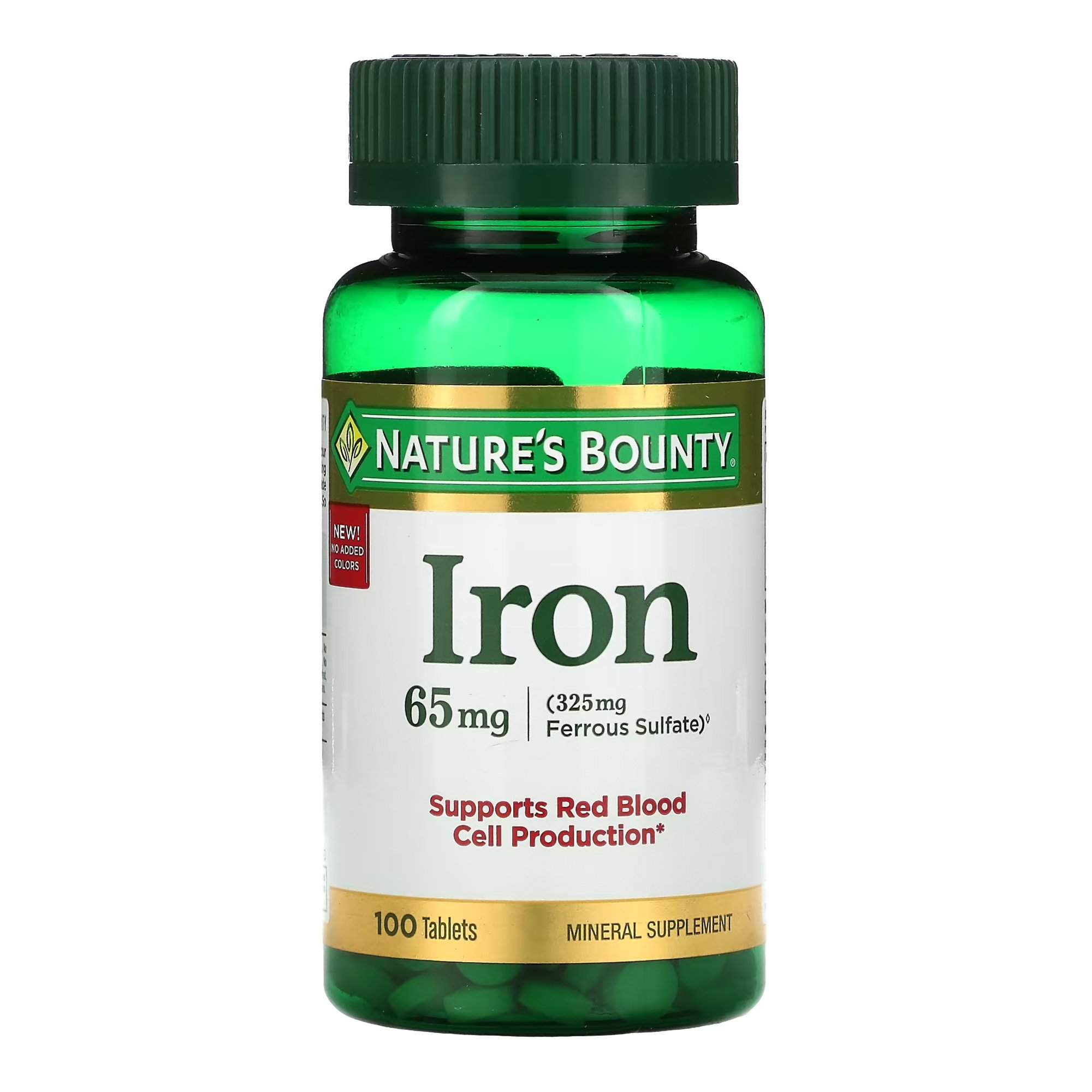 Nature's Bounty Iron Mineral Supplement MK 861286