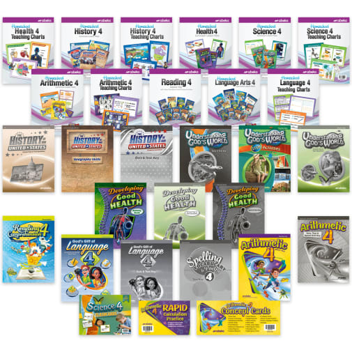 Abeka Grade 4 Essential Parent Kit - Revised