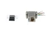 DB9 Male to RJ45 Female Modular Adapter