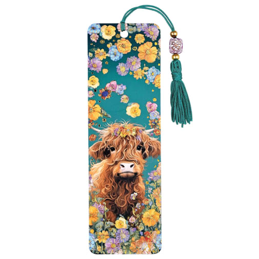 Highland Cow Bookmark