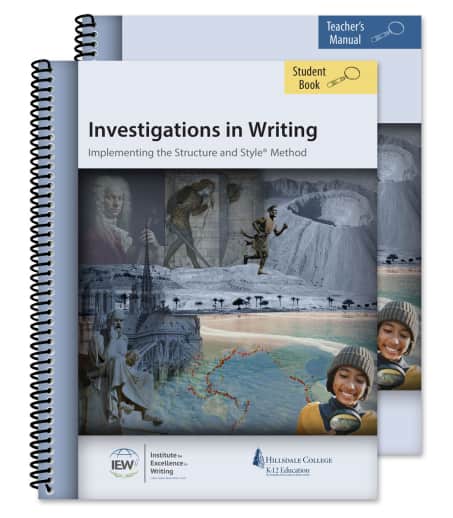 IEW Investigations in Writing (Teacher/Student Combo)