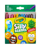 Crayola Silly Scents Smashups – 24 Crayons Twistables Parfumés, Couleurs Assorties, Dès 5 Ans
