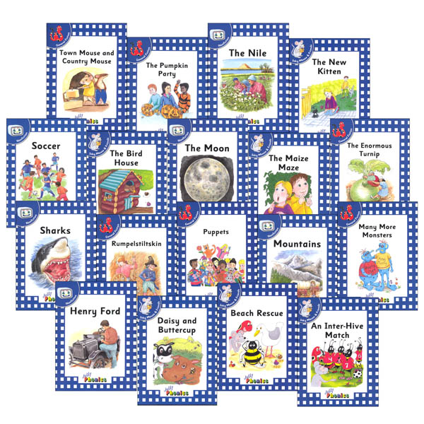 Jolly Phonics Activity Book Set: In Print Letters (1-7