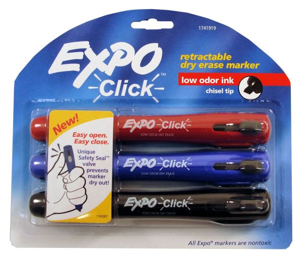 Dry Erase Markers - Pack of 3