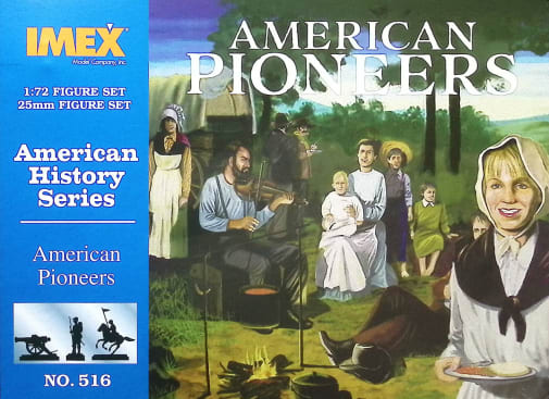 American Pioneers 1/72 Scale