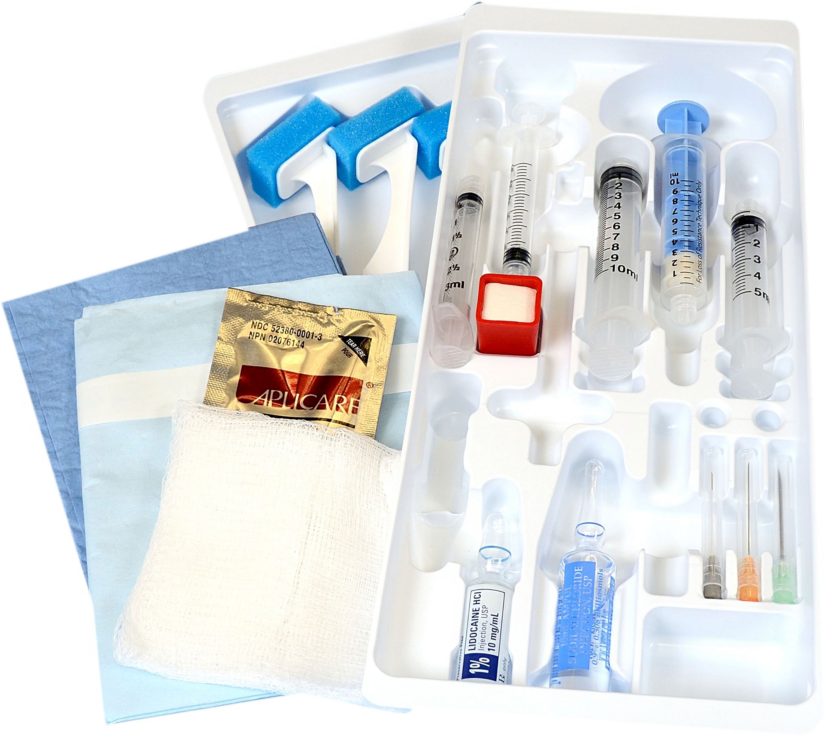 Basic Pain Tray Without Needle Without Needle MK 817575