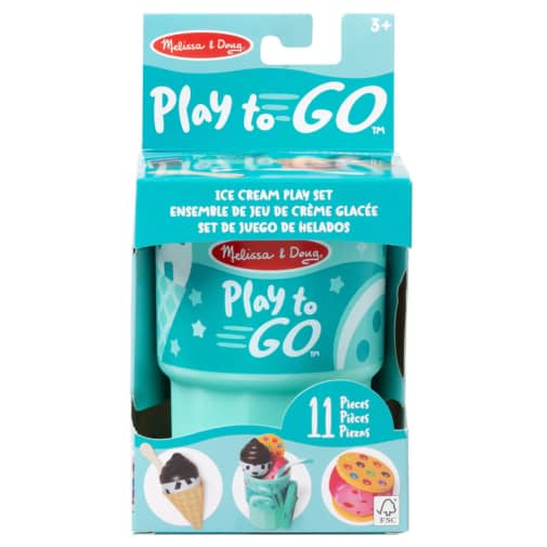 Melissa & Doug Play to Go Ice Cream Play Set
