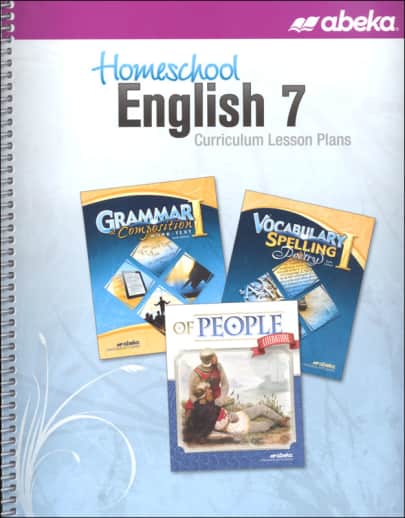 Abeka English 7 Homeschool Curriculum Lesson Plans
