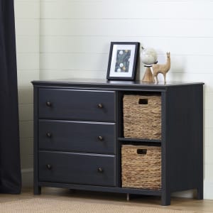 Cotton Candy - 3-Drawer Dresser with Baskets Cotton Candy - 3-Drawer Dresser with Baskets