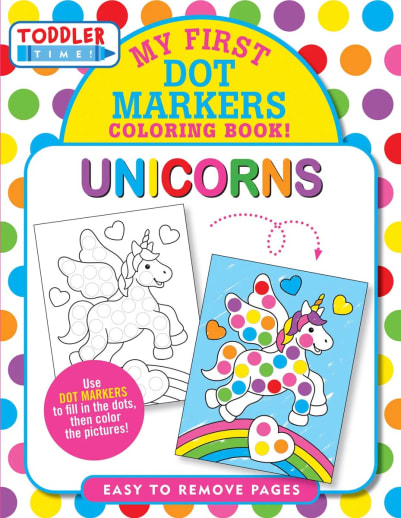 My First Dot Markers Coloring Book! Unicorns