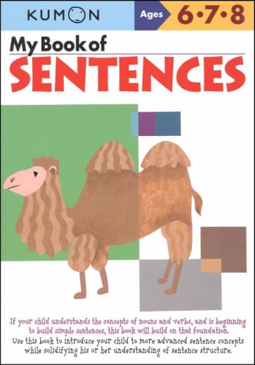 Kumon My Book of Sentences (Grades 1-3)