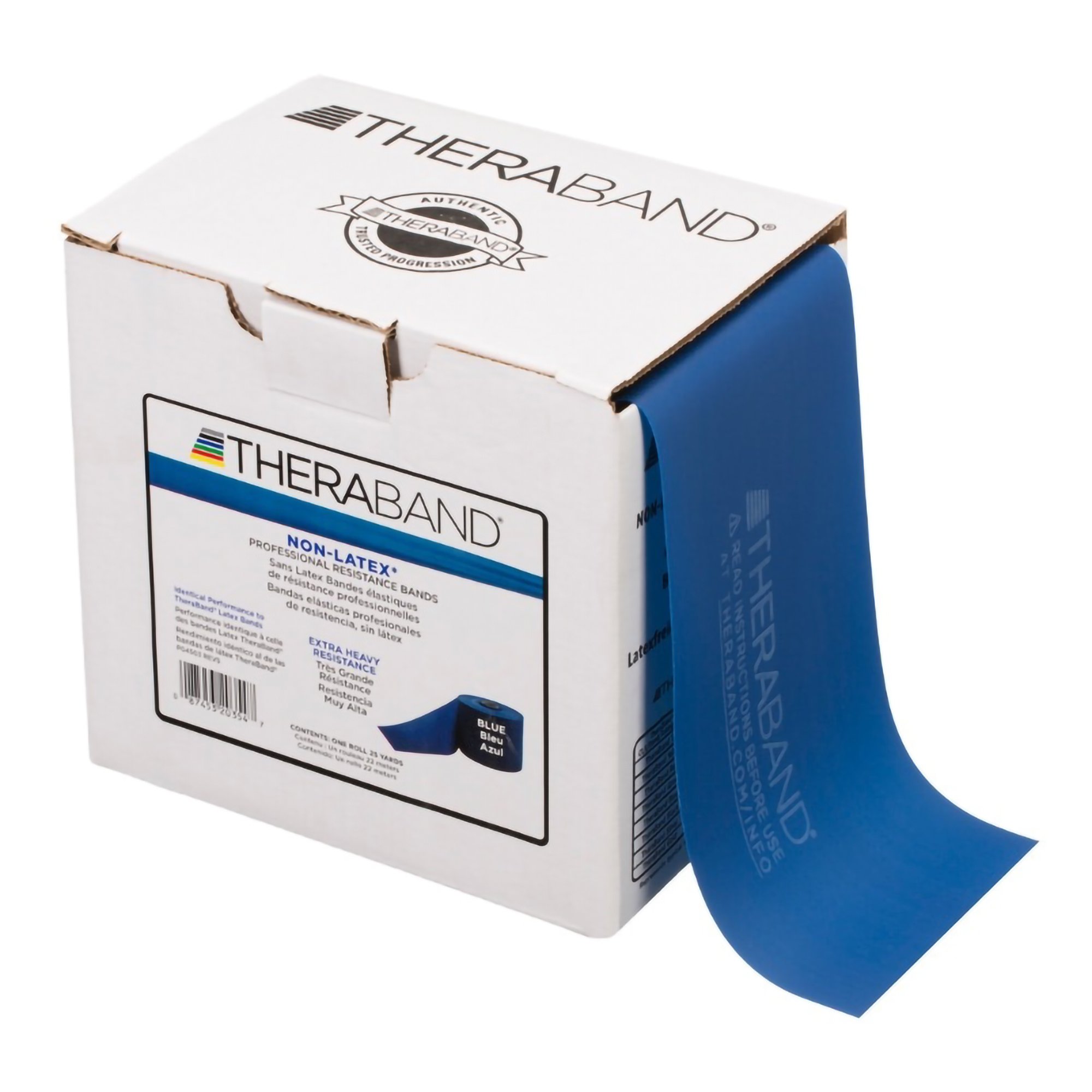 TheraBand Exercise Resistance Band, Blue, 6 Inch x 25 Yard, X-Heavy Resistance MK 480033