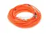 LC to ST Multimode Duplex 62.5/125 OM1 Fiber Patch Cable, 15 Meters