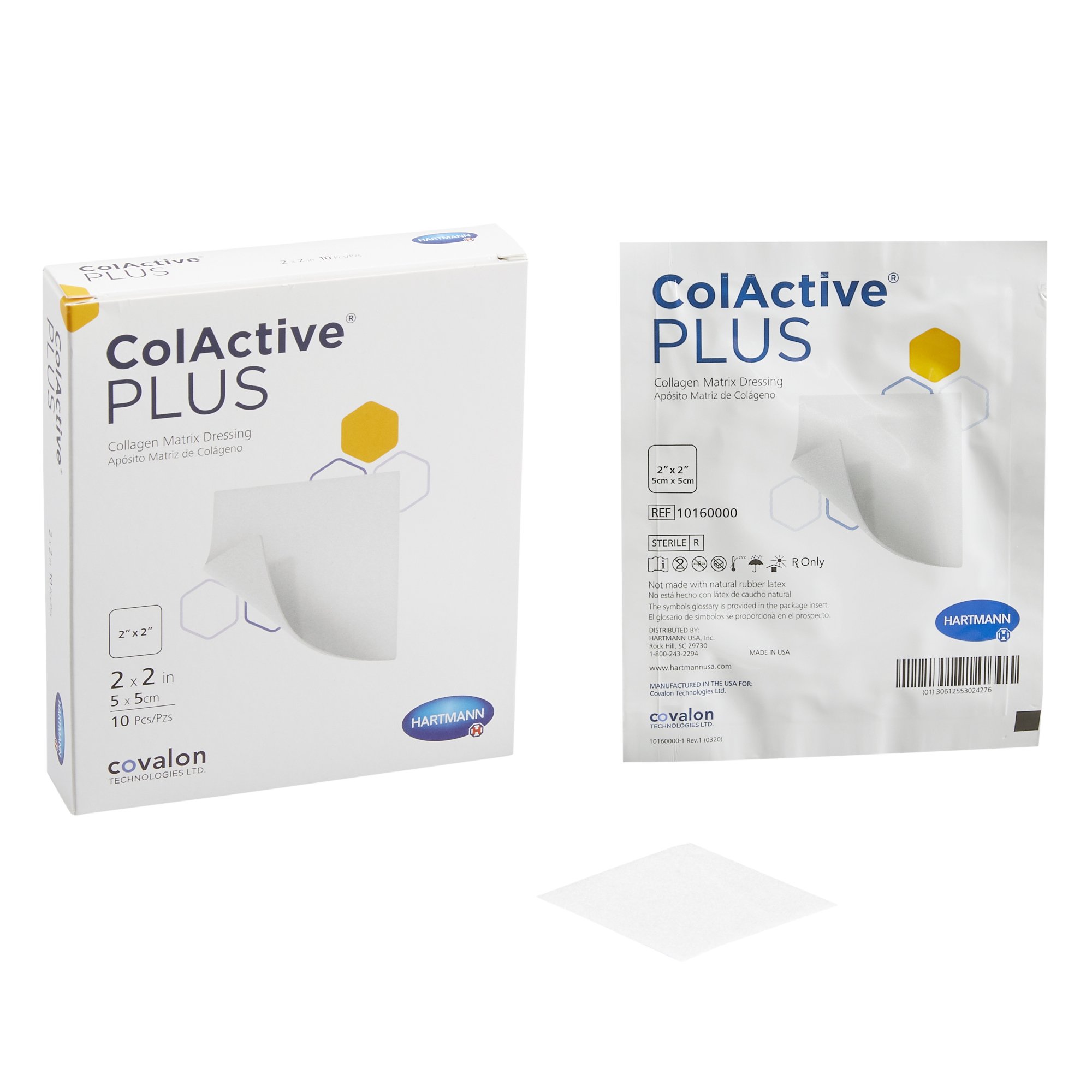 ColActive Plus Collagen Dressing, 2 x 2 Inch MK 1055870