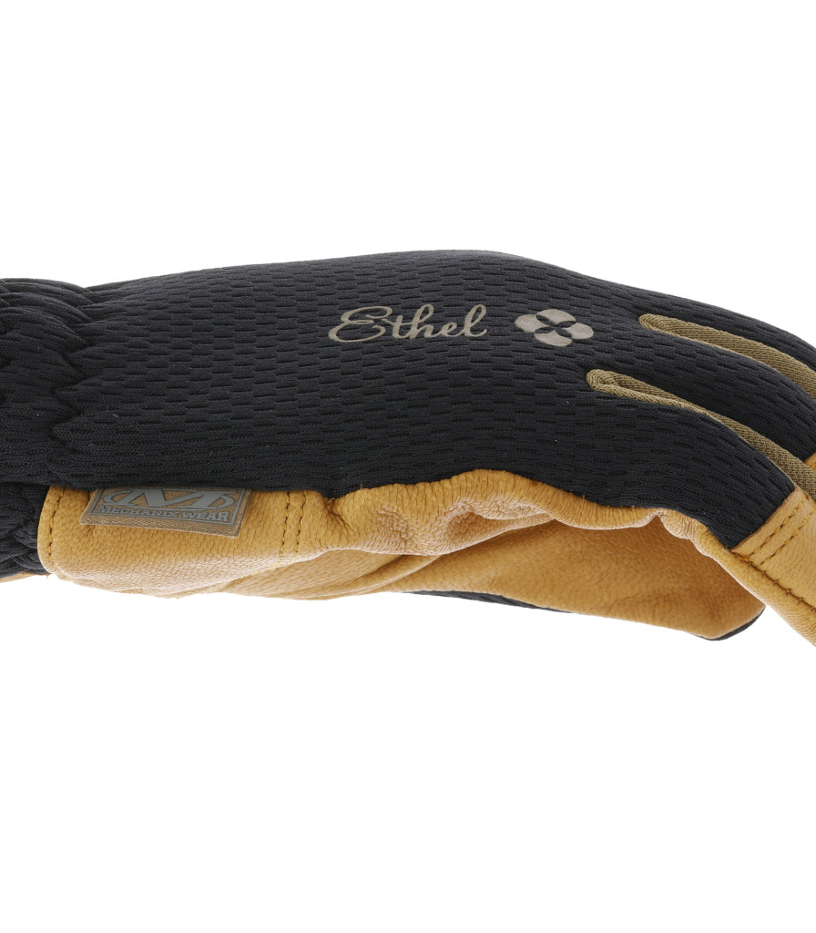 Ethel® Garden Leather Utility Leather Gardening Gloves Mechanix Wear