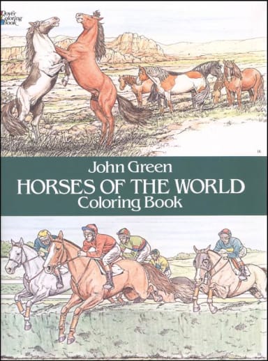 Horses of the World Coloring Book