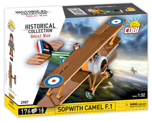 COBI Sopwith Camel F.1 Biplane - 176 pieces (Historical Collection Great War)