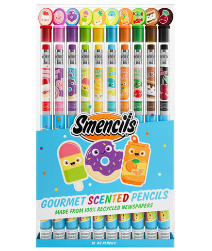 Smencils Graphite Pencils (Package of 10 scents)